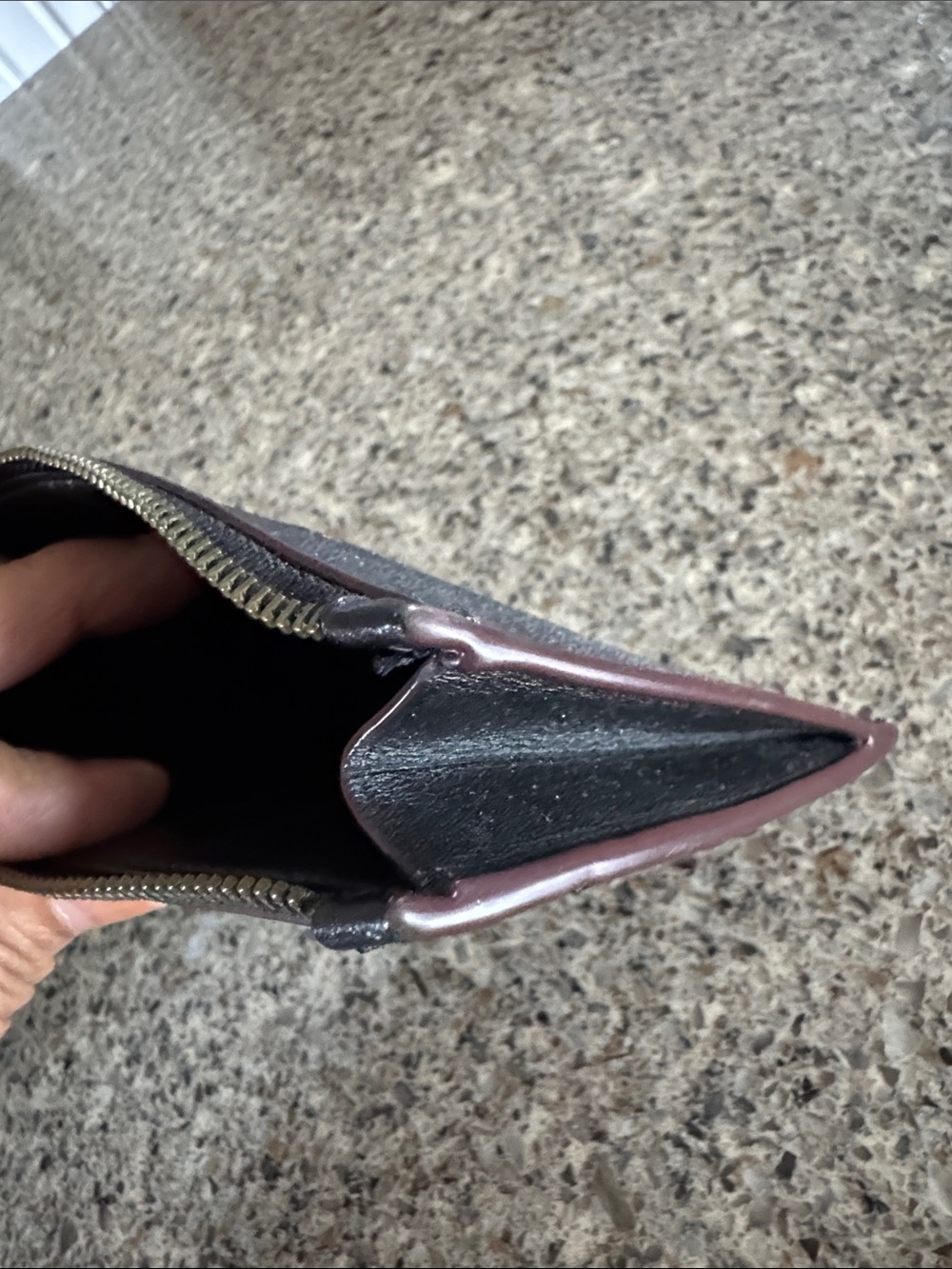 🖤Coach Black Signature Slim Zip Card Wallet 💳 - Picture 10 of 12